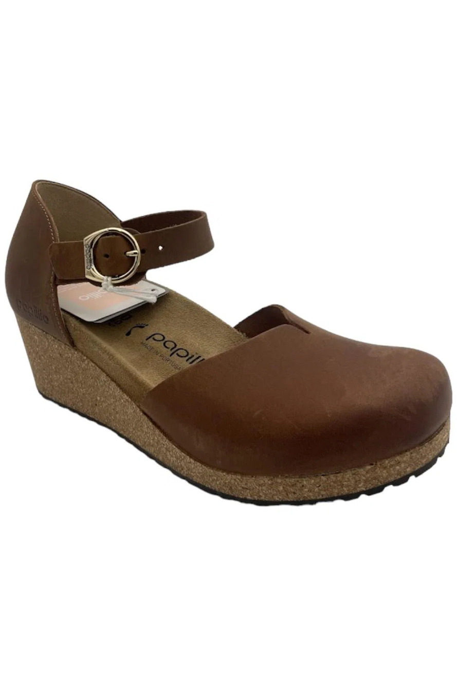 Birkenstock Papillo Mary Ring Buckle Cognac - Medium